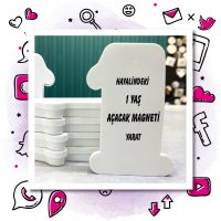 01 -1 Yaş Açacak Magnet Tasarla