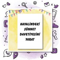 01 - Sünnet Davetiye Tasarla