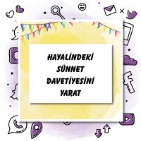 01 - Sünnet Davetiye Tasarla - Yatay